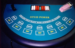 Stud Poker Table